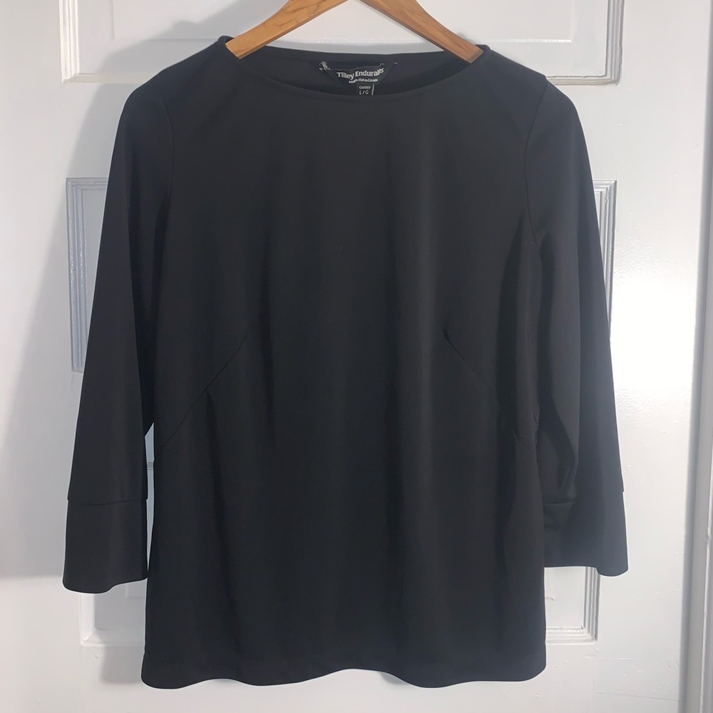 Black Tilley 3/4 length long sleeve - made in Canada 🇨🇦